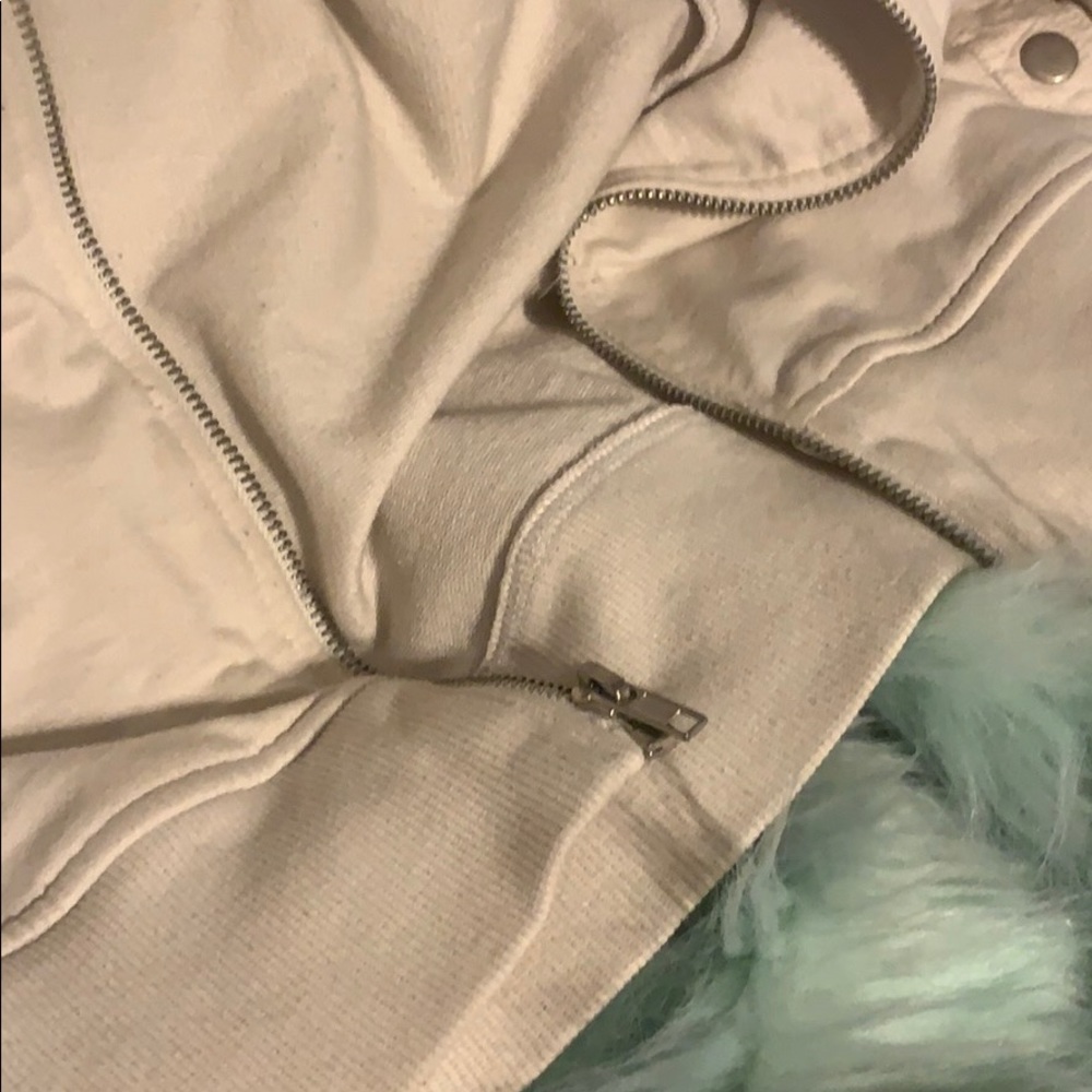 G by Guess Men’s off white vested hoodie - Picture 4 of 5